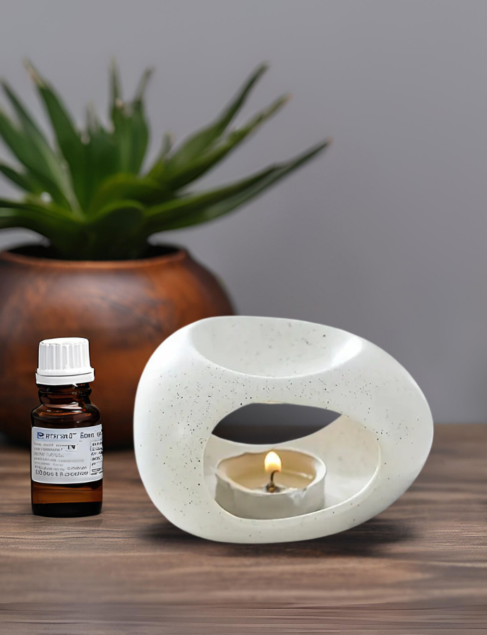 Speckled Oil Burner
