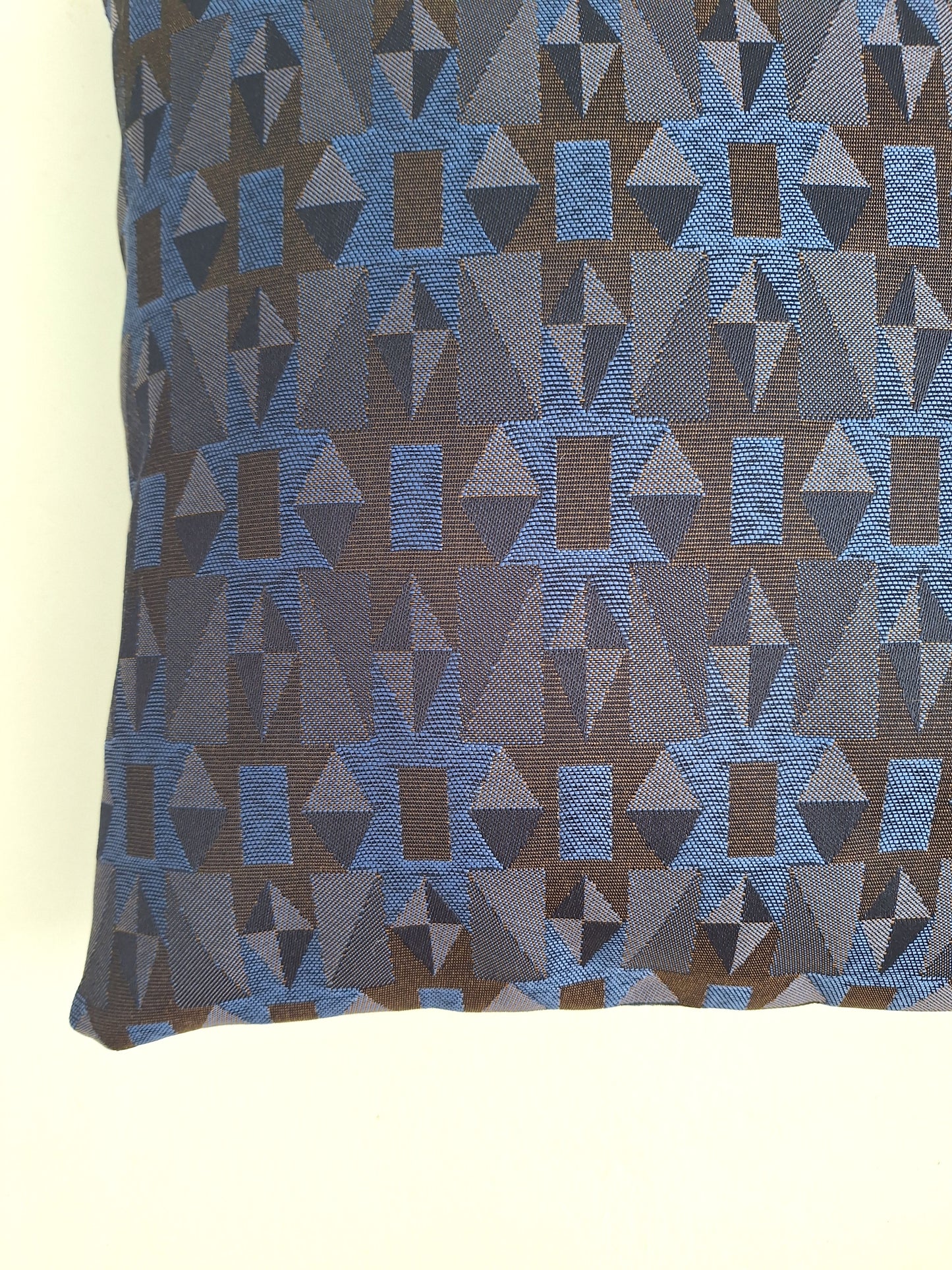 Ada Geometric Blue - Scatter Cushion