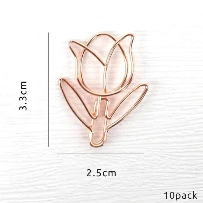 Tulip Paperclip - 10pack