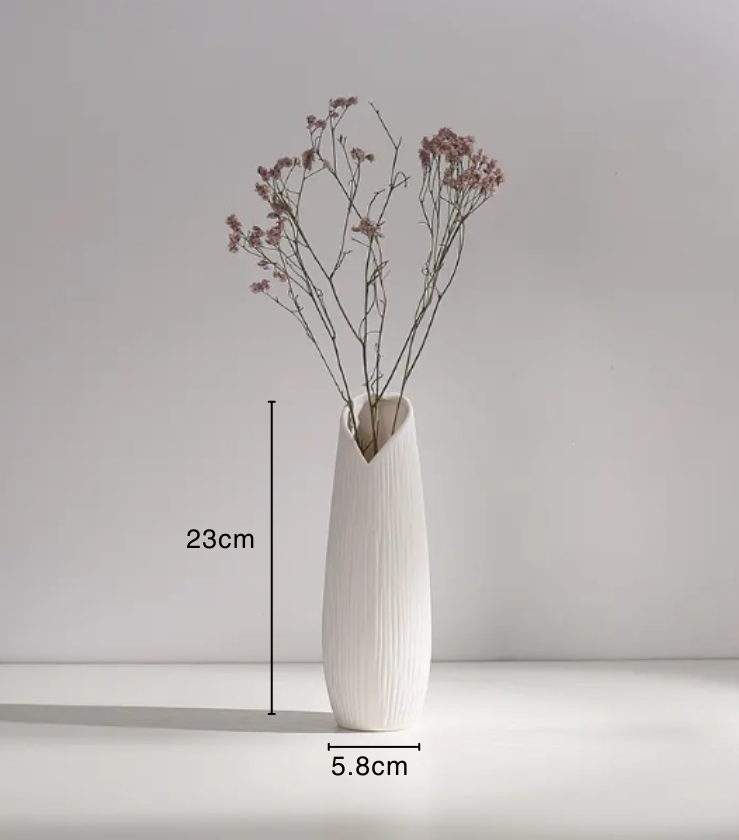 Heart Fluted Vase