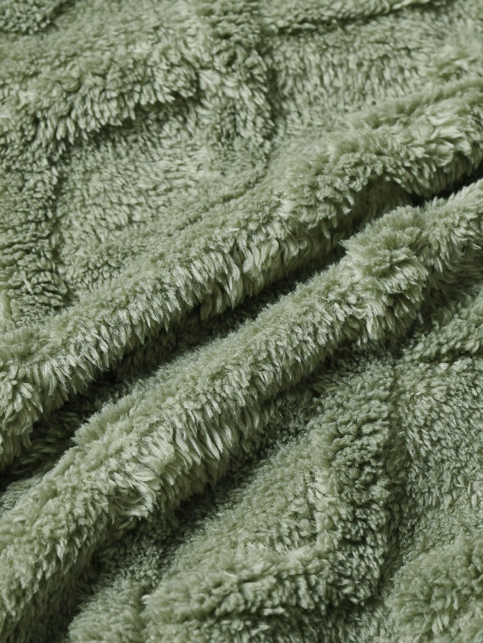 Jacquard Green Scatter Cushion