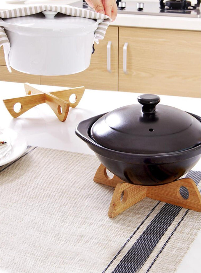 Wooden Pot Stand