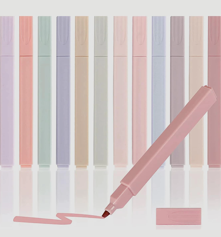 Morandi Pastel Highlighters