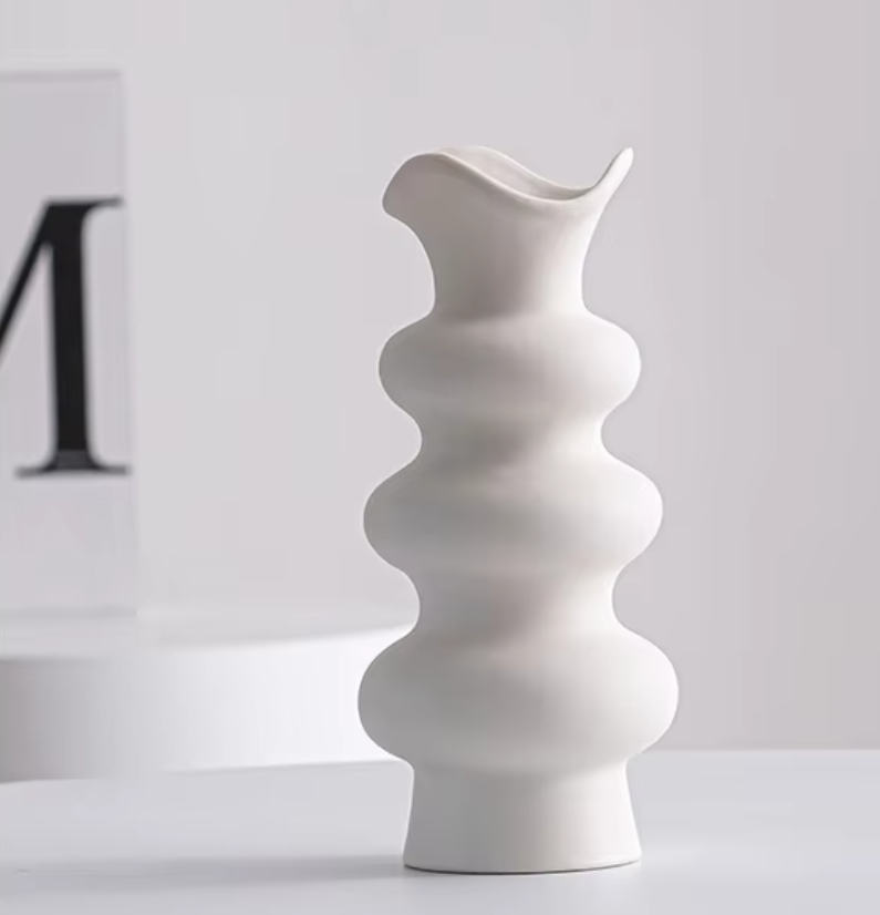 Spiral Swirl Vase