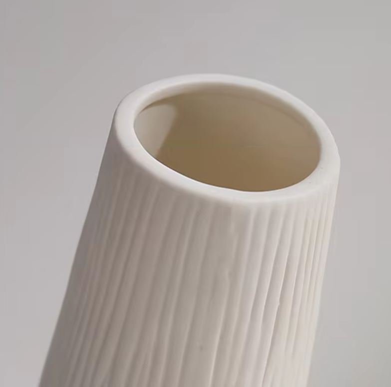 Textured Fluted Vase