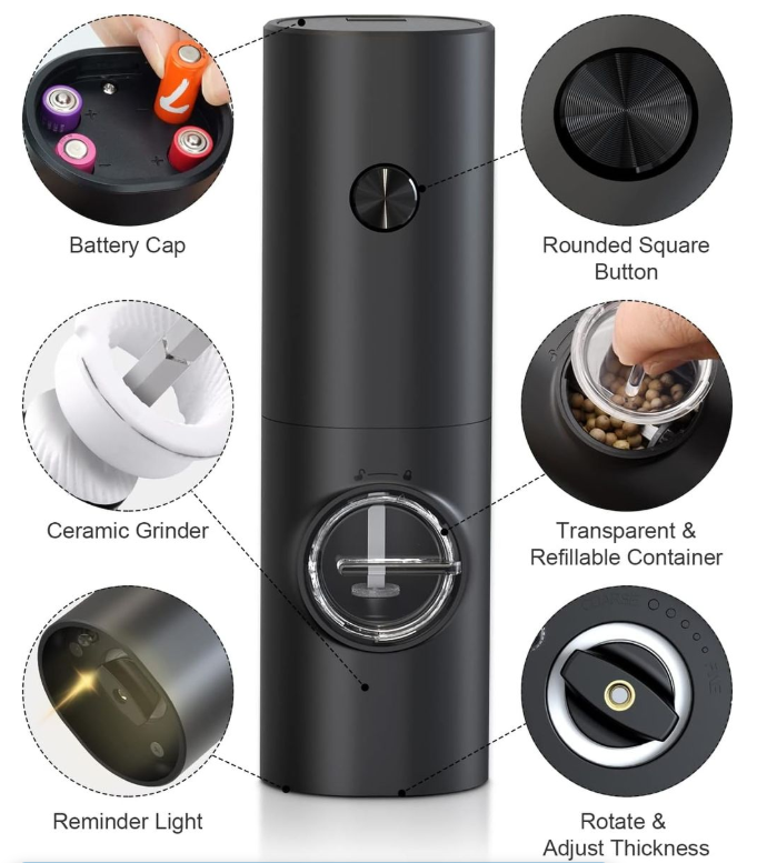 Electric Salt & Pepper Grinder