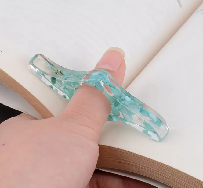Resin Thumb Page Holder - 2pc