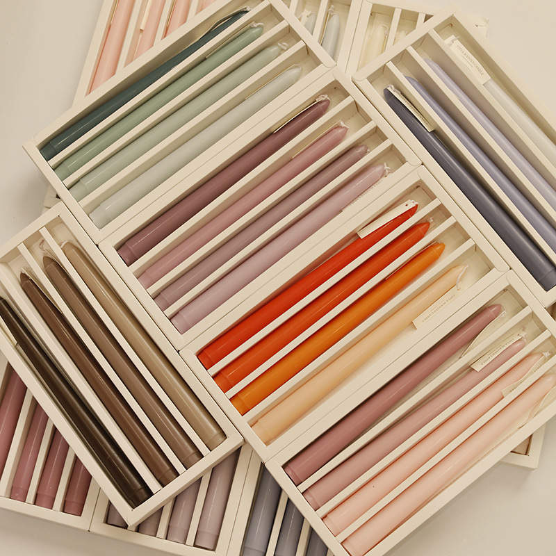 Pastel Scented Candle - Pink - 4 pack