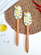 Silicone Spatula Set of 2 - Citrus
