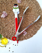 Snowman Kitchen Tongs