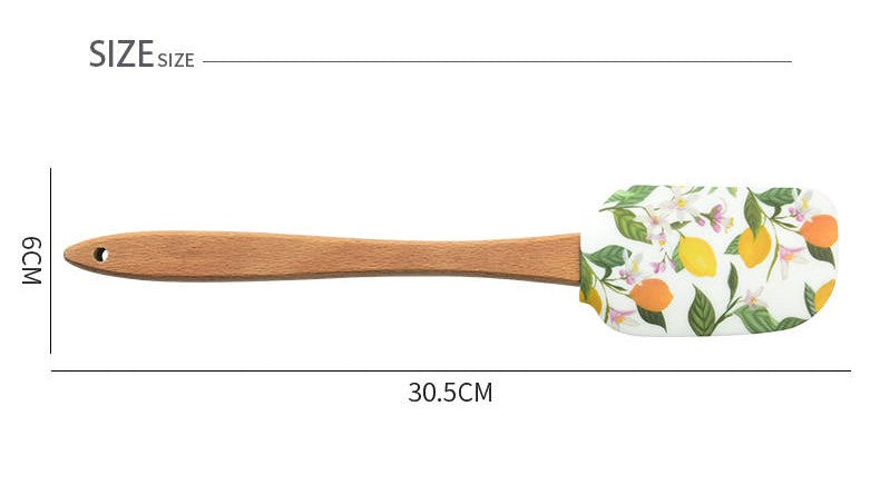 Silicone Spatula Set of 2 - Citrus