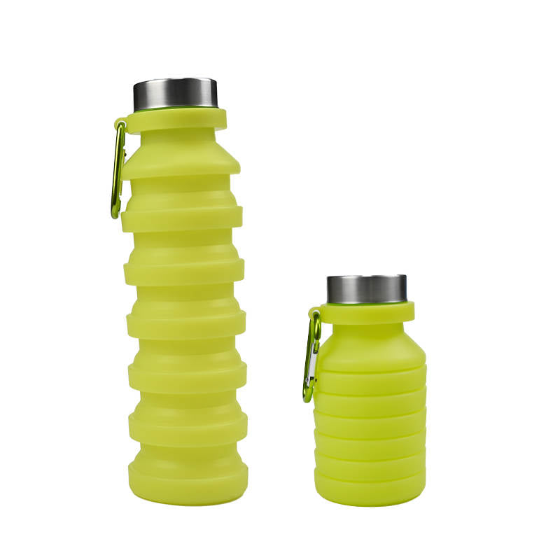Collapsible Water Bottle - Silicone - 550ml