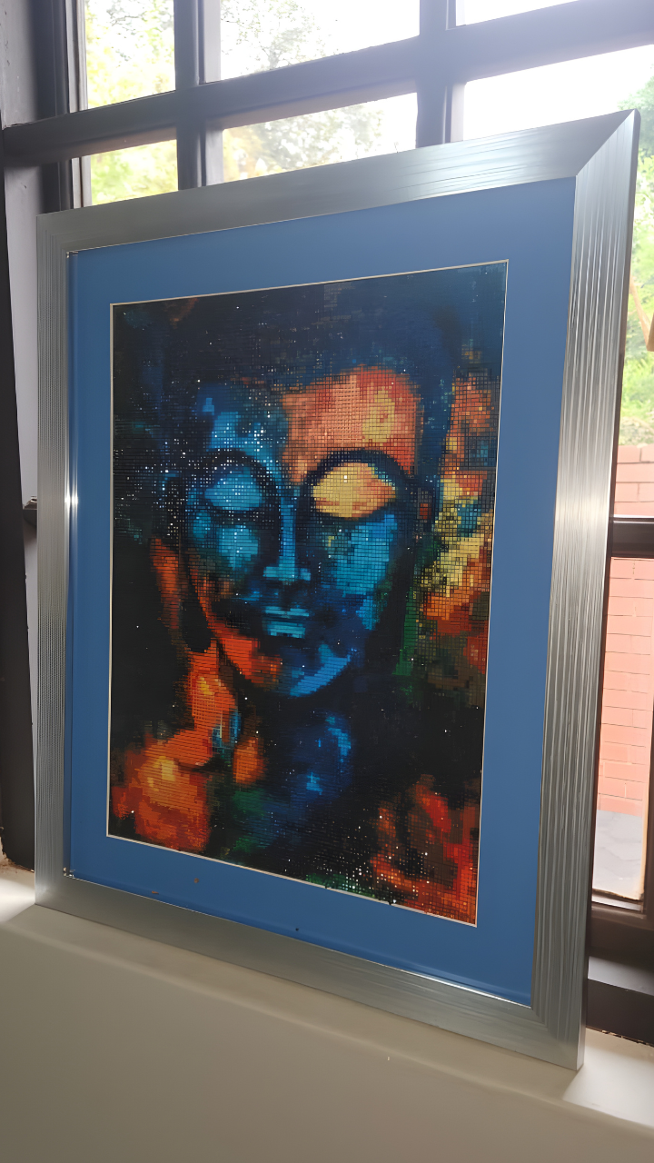 Serenity in Colour Diamond Dot Artwork