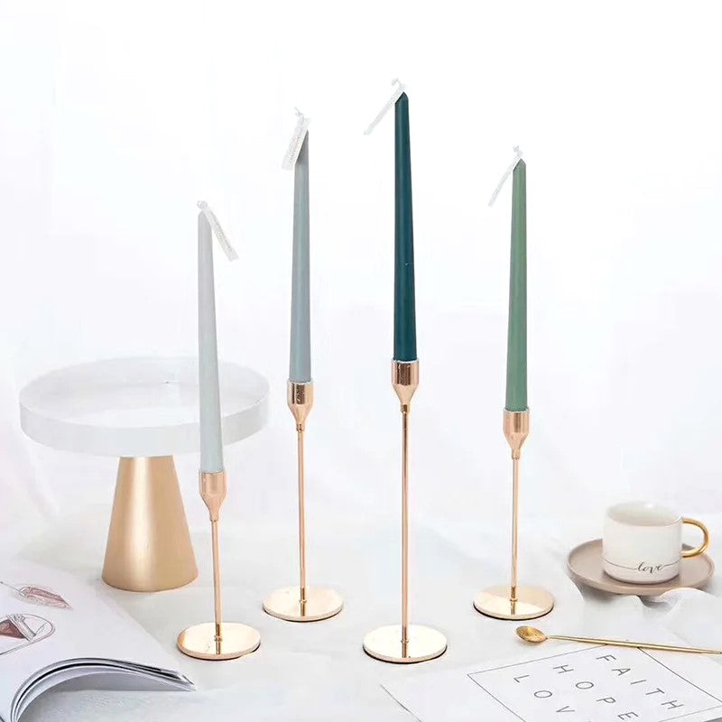 Pastel Scented Candle - Green - 4 pack