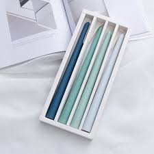 Pastel Scented Candle - Green - 4 pack