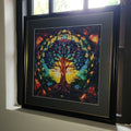 Celestial Tree Diamond Dot Artwork