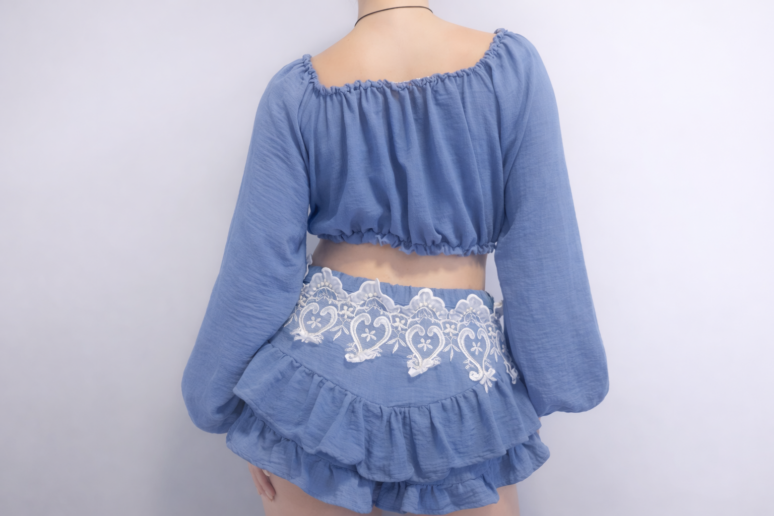Sofia top and Bloomer shorts set.