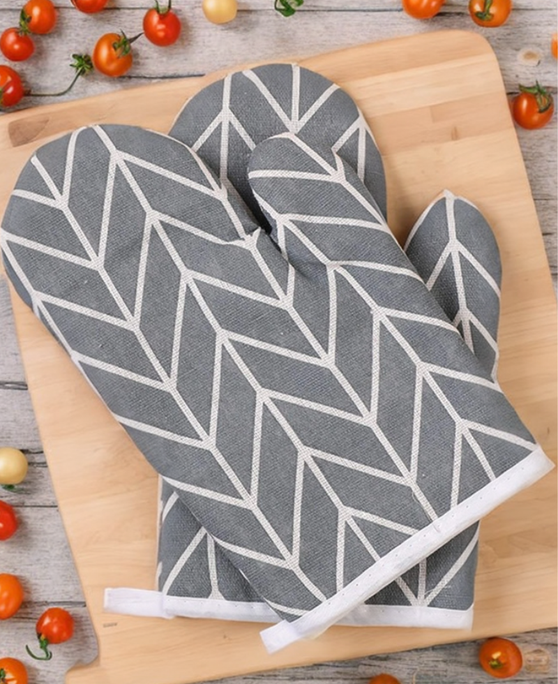 Chevron Oven Gloves