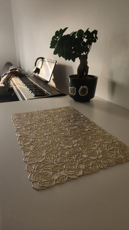 Golden Rose Placemat