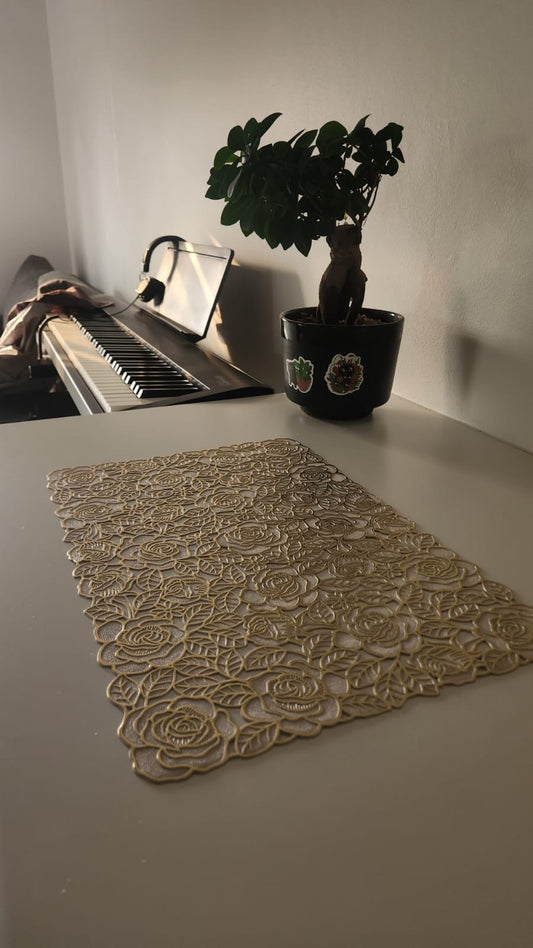 Golden Rose Placemat