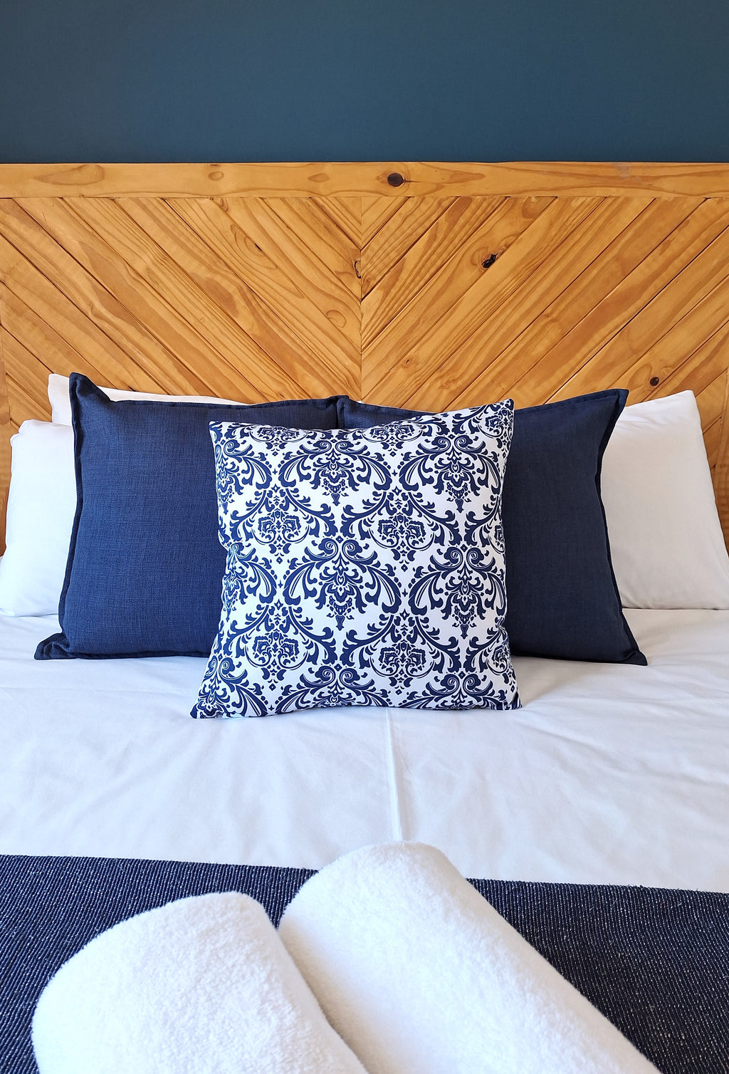 Ophelia Floral Blue - Scatter Cushion