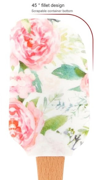 Silicone Spatula - Floral Carnation
