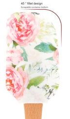 Silicone Spatula - Floral Carnation