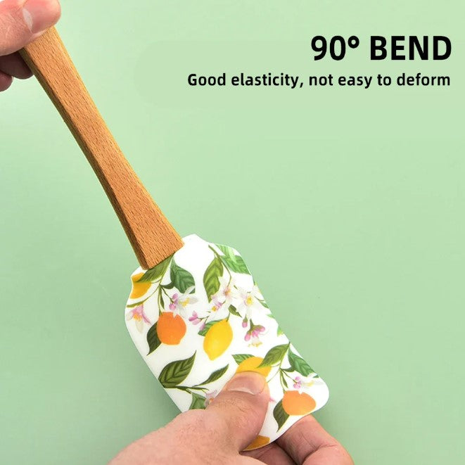 Silicone Spatula Set of 2 - Citrus