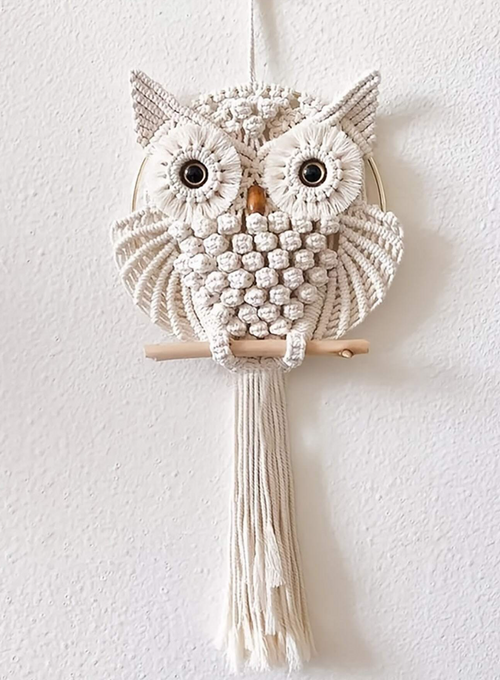 Bohemian Owl Wall Decor