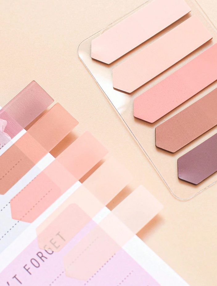 Coffee Brown Index Tabs