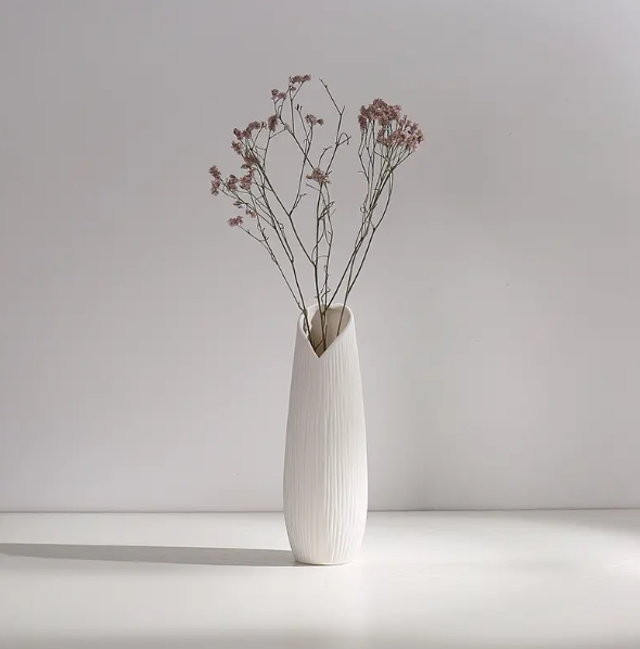Heart Fluted Vase