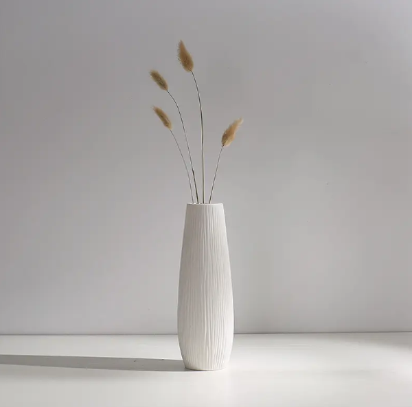 Textured Fluted Vase