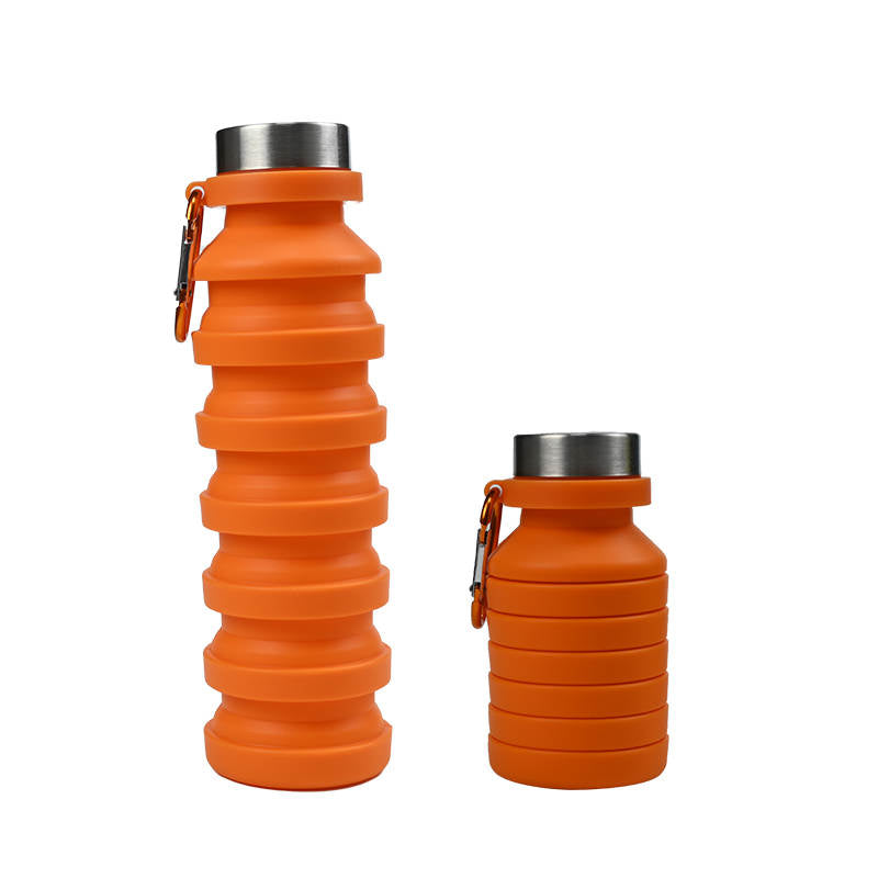 Collapsible Water Bottle - Silicone - 550ml