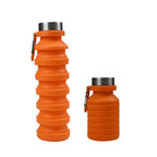 Collapsible Water Bottle - Silicone - 550ml
