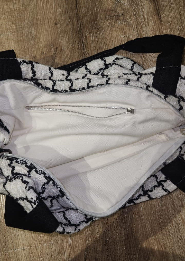 Urban Weave Crossbody Bag