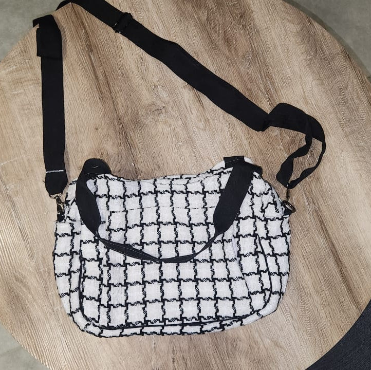 Urban Weave Crossbody Bag