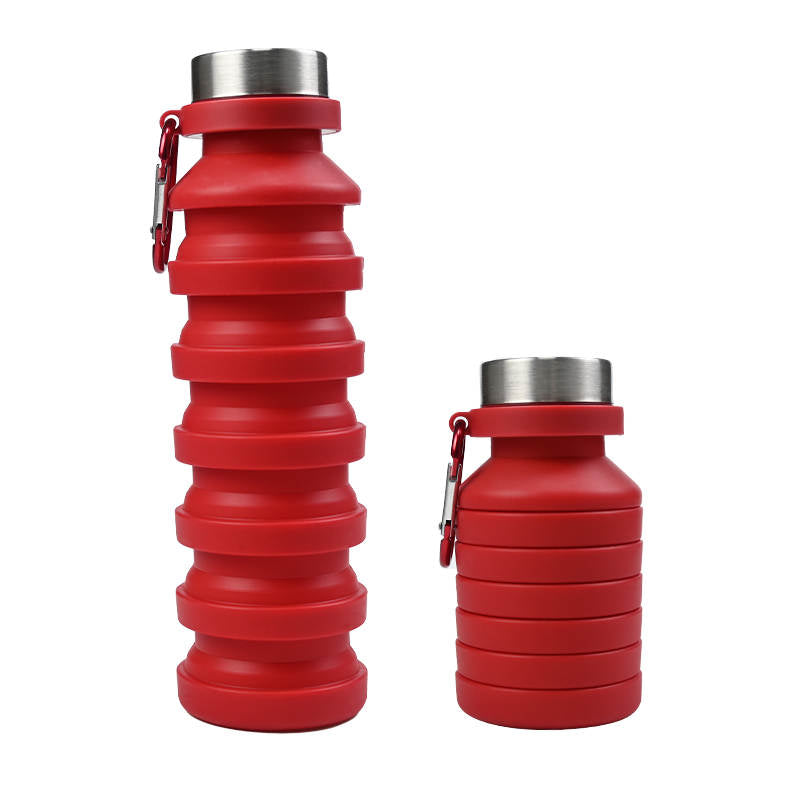 Collapsible Water Bottle - Silicone - 550ml