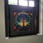 Celestial Tree Diamond Dot Artwork