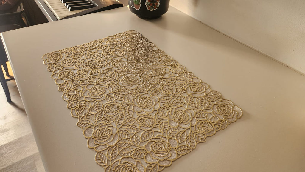 Golden Rose Placemat