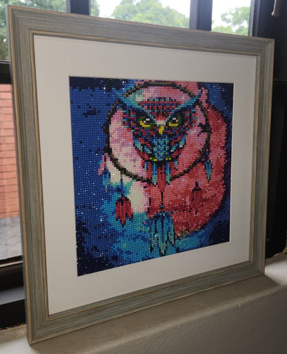 Eternal Dreams Owl Diamond Mosaic