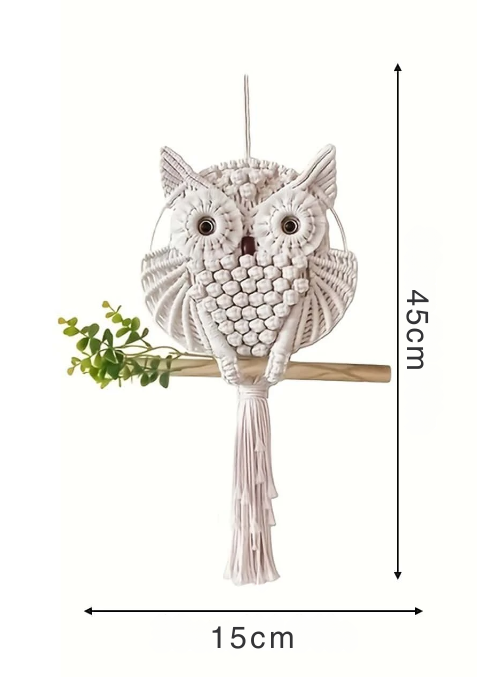Bohemian Owl Wall Decor