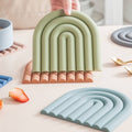 Rainbow Silicone Placemats