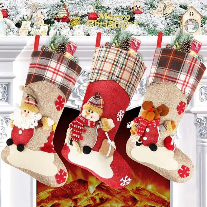 Christmas Stocking - Reindeer