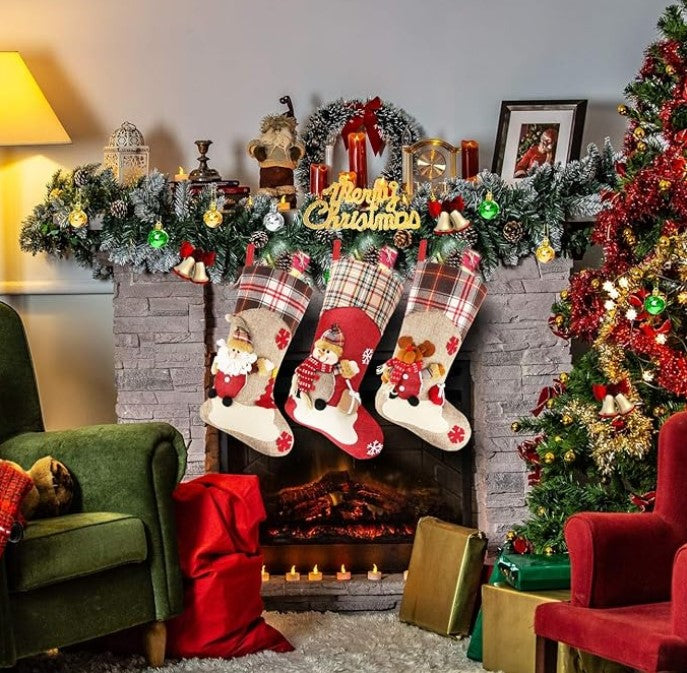 Christmas Stocking - Reindeer